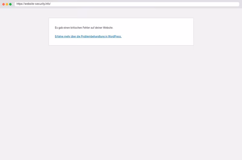Sichere Webseiten