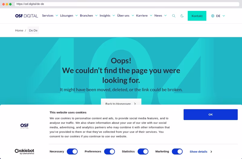 Homepage 