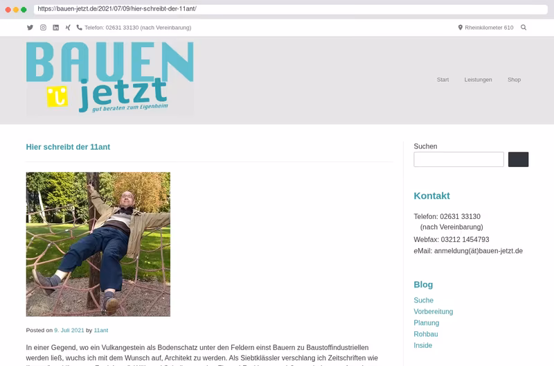 Bauen jetzt