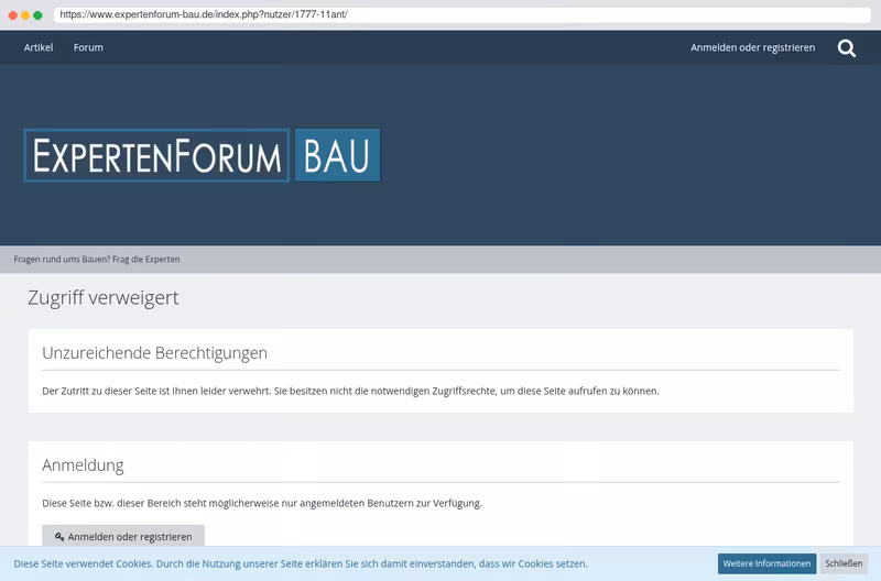 Expertenforum Bau