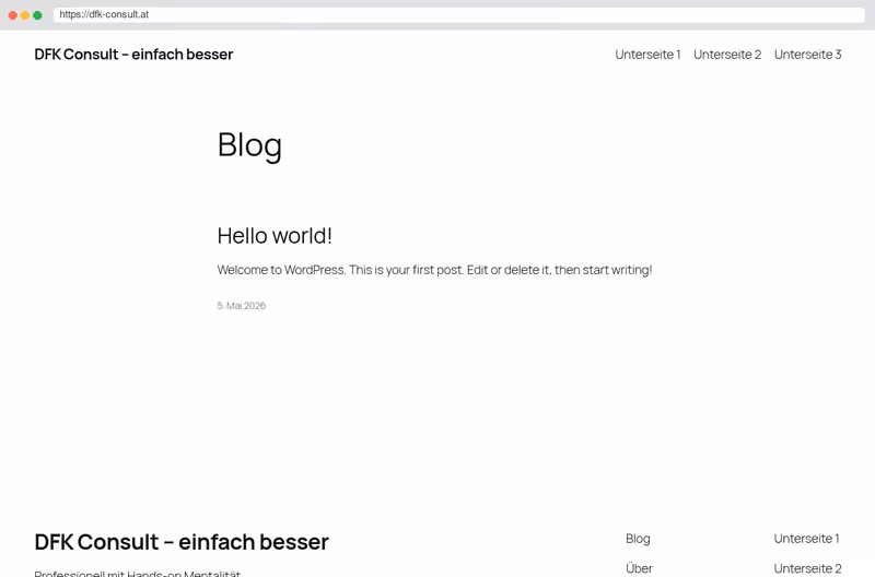 Homepage