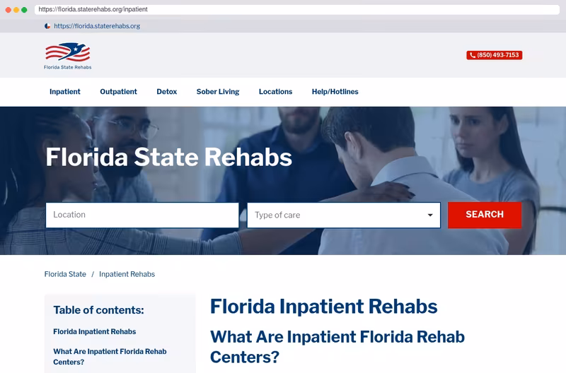 Florida Inpatient Rehabs