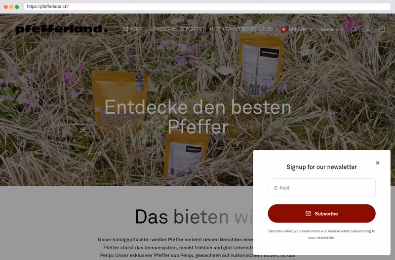 Landingpage