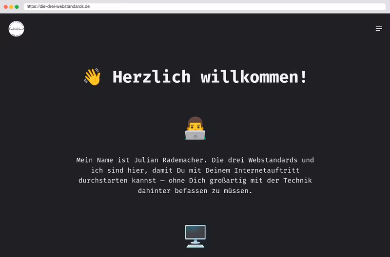 Die drei Webstandards