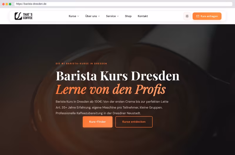 Barista in Dresden