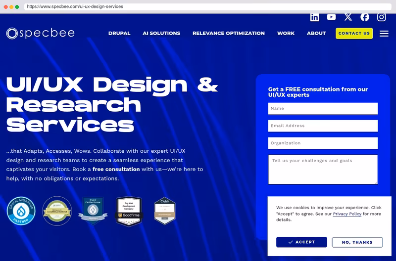 UI UX design services