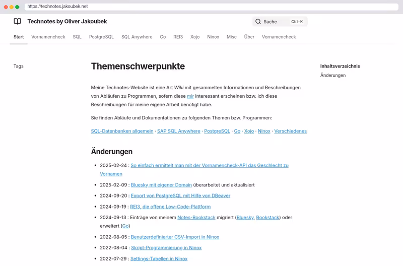 Technotes