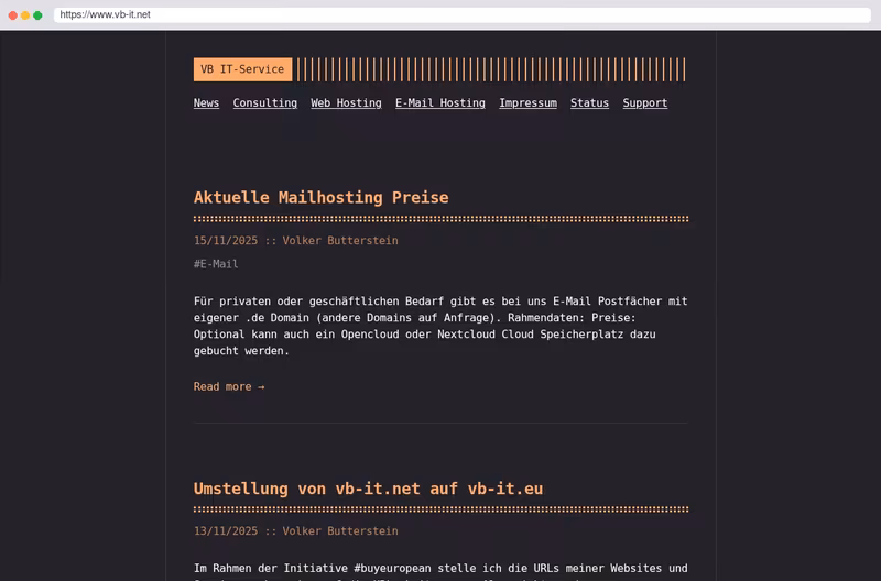 Volker Butterstein IT Service