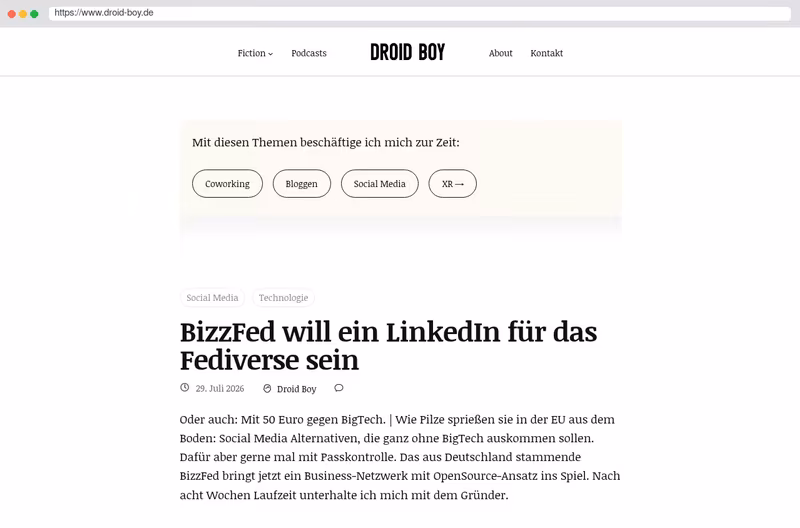Personal Website
