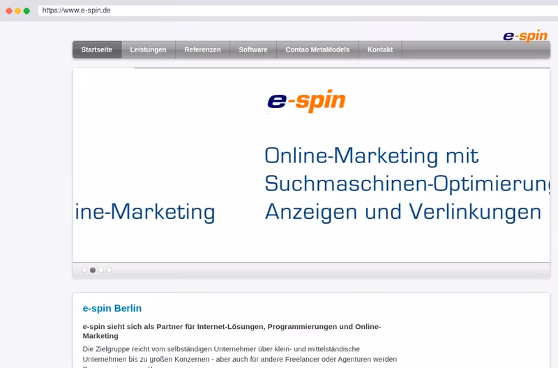 Homepage