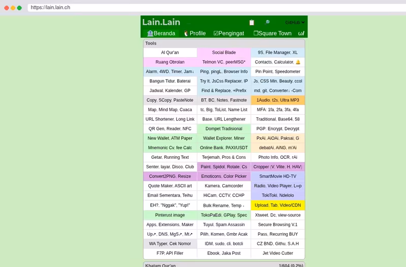 Personal Homepage