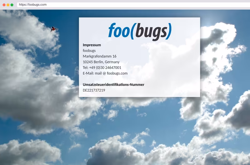 The website of foobugs