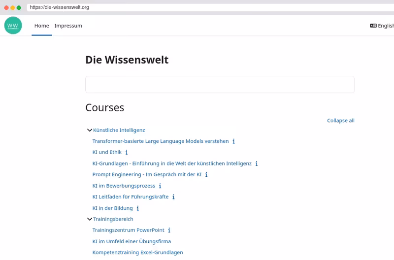 Moodle LMS mit KI
