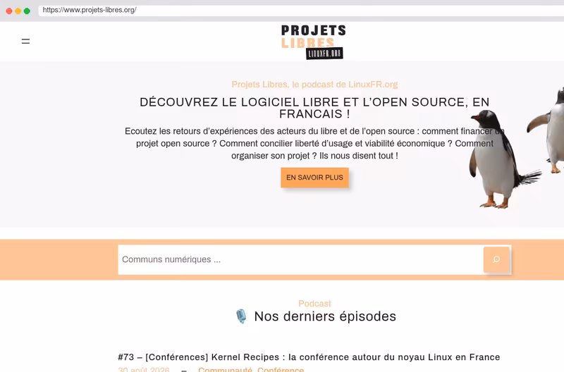 Projets Libres podcast