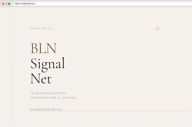 BLN SignalNet GmbH