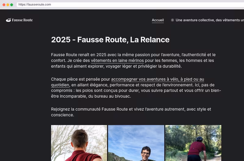 Polos mérinos pour l'aventure