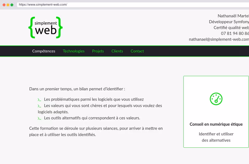 Développeur Symfony