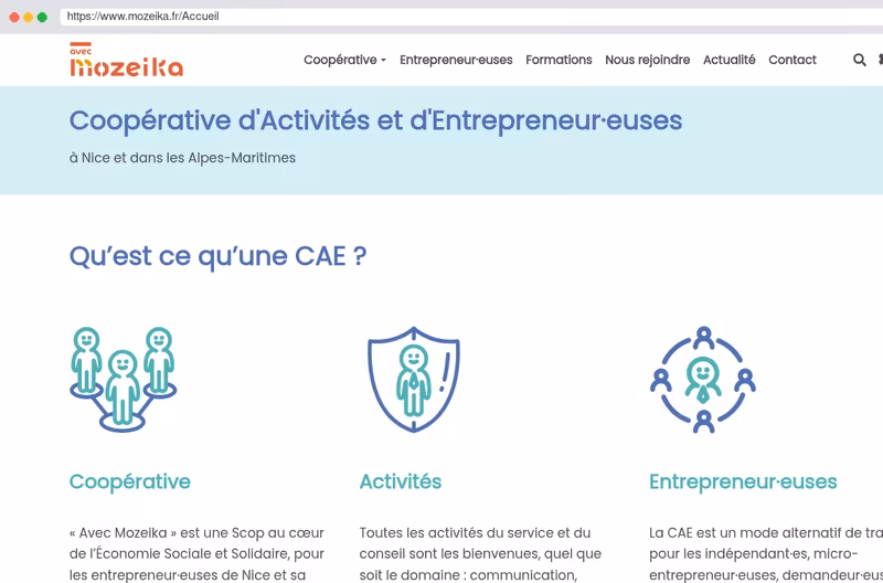 Coprésident copérative Avec Mozeika