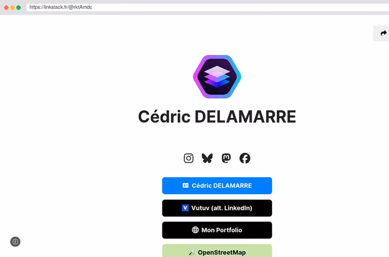 Linkstack (alt. LinkTr.ee)