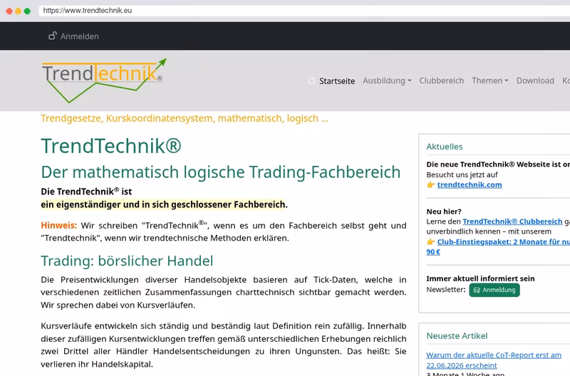 TrendTechnik® - Kurse & Fachwissen