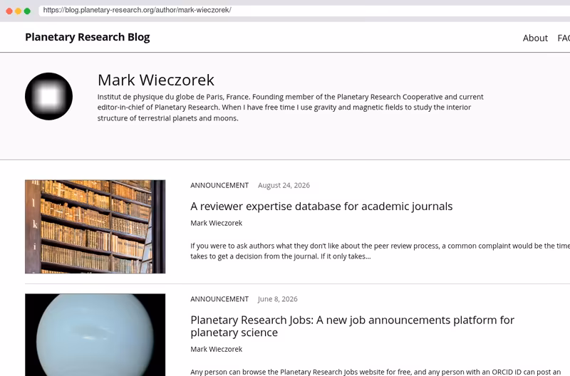 Blog posts