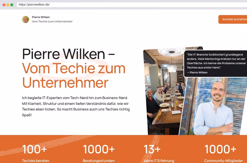 Persönliche Website