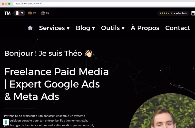 Consultant freelance Google Ads et Meta Ads