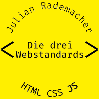 schwarz auf JS-gelb