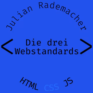 schwarz auf CSS-blau